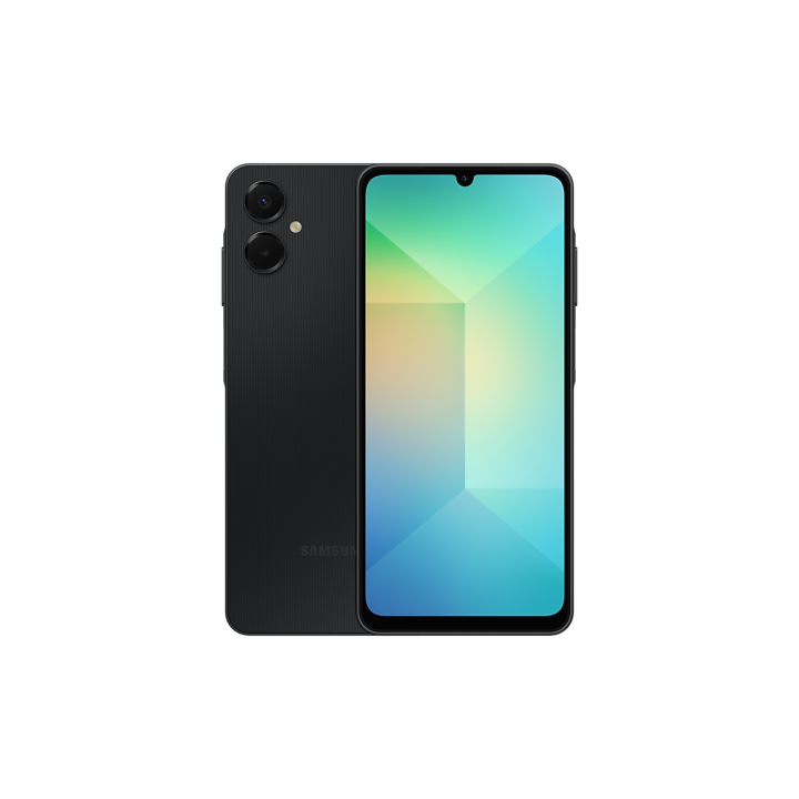 Samsung Galaxy A06 5G 64 Go — illustration du modèle, coloris selon disponibilité