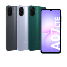 Samsung Galaxy A07 128 Go — illustration du modèle, coloris selon disponibilité