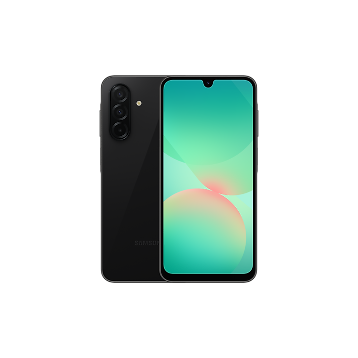 Samsung Galaxy A26 5G 128 Go — illustration du modèle, coloris selon disponibilité