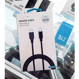 Câble imprimante EISEN USB-A vers USB-B 1,5 m — photo fournisseur groupée