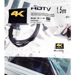 Câble HDMI 4K Ultra HD 1,5 m Ethernet — photo fournisseur groupée