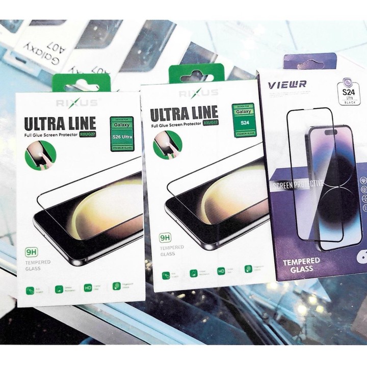 Verre trempé RIXUS Ultra Line S24 — photo fournisseur groupée