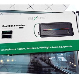 Enceinte portable RIXUS RXBS20 Boombox — photo fournisseur groupée