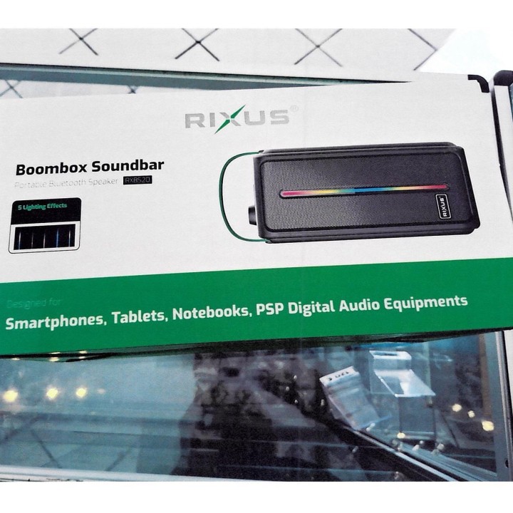 Enceinte portable RIXUS RXBS20 Boombox — photo fournisseur groupée