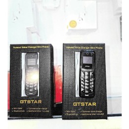 GTSTAR Mini Téléphone Voice Changer Noir — photo fournisseur groupée