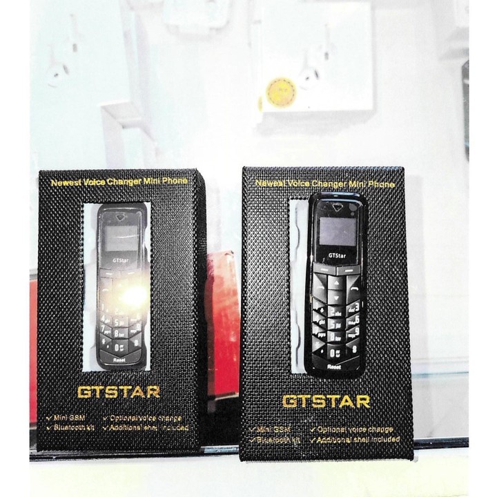 GTSTAR Mini Téléphone Voice Changer Noir — photo fournisseur groupée